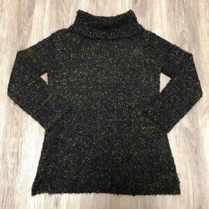 Vintage Talbots Women's Size Medium Sweater Wool Mohair Turtleneck Chunky Knit